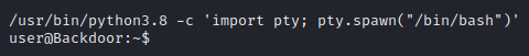Upgrading Meterpreter shell with using a Python trick.