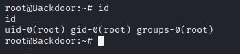 Obtaining a root shell.
